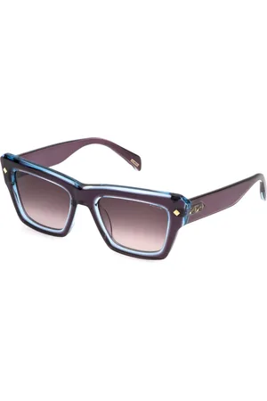 Police Donna SPLP48 NEW DAWN 2 0J60 Occhiali da sole Acetato Squadrata Normale Sfumato