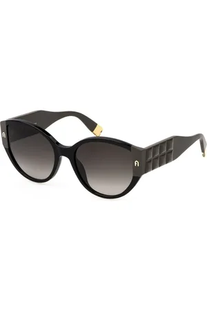 Furla Donna SFU784 700 Occhiali da sole Acetato Fumo Farfalla Normale Sfumato
