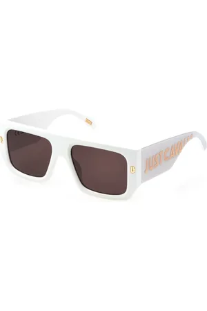 Roberto Cavalli Unisex SJC098V 847 Occhiali da sole Acetato Marrone Squadrata Normale