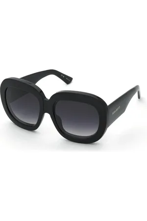 Nina Ricci Donna SNR402 700 Occhiali da sole Acetato Fumo Squadrata Normale Sfumato