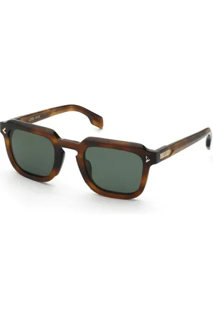 Lozza Uomo SL4379M ARPEGGIO 5 706P Occhiali da sole Acetato Verde Geometrica Polarizzata