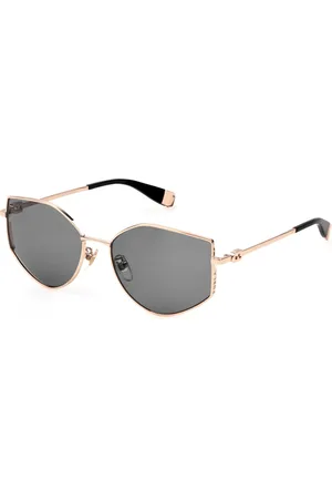 Furla Donna SFU787 08FC Occhiali da sole Metallo Fumo Geometrica Normale