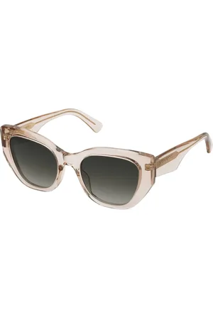 Nina Ricci Donna SNR398 760 Occhiali da sole Acetato Fumo Farfalla Normale Sfumato