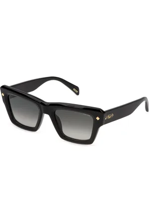 Police Donna SPLP48 NEW DAWN 2 700 Occhiali da sole Acetato Fumo Squadrata Normale Sfumato