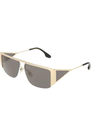 Victoria Beckham Donna VB250S 714 Occhiali da sole Metallo Grigio Squadrata Normale