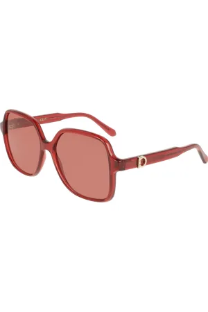 Salvatore Ferragamo Donna SF2069SE 616 Occhiali da sole Squadrata Normale