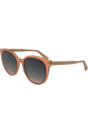 Longchamp Donna LO752S 842 Occhiali da sole Acetato Rotonda Normale