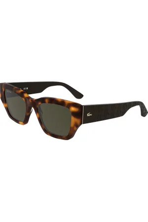 Lacoste Donna L6053S 214 Occhiali da sole Acetato Marrone Farfalla Normale
