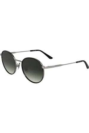 Calvin Klein Unisex CK25101S 223 Occhiali da sole Metallo Rotonda Normale