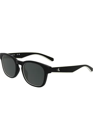 Calvin Klein Junior CKJ25300S 001 Occhiali da sole Bio-iniettato Grigio Squadrata Normale