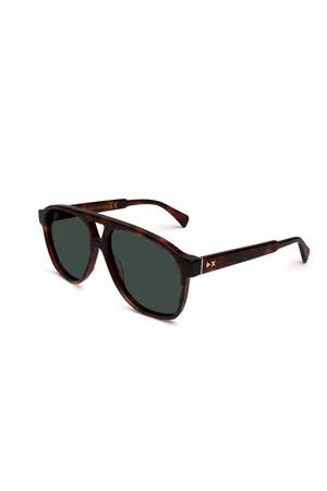 XLAB Unisex Tabarca Occhiali da sole Acetato Azzurro Pilot Polarizzata