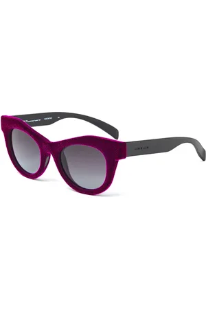 Italia Independent Donna 0096V 010.000 Occhiali da sole outlet Plastica Grigio Cat Eye Sfumato