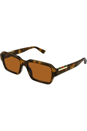 Gucci Uomo GG1887S 004 Occhiali da sole Acetato Marrone Squadrata
