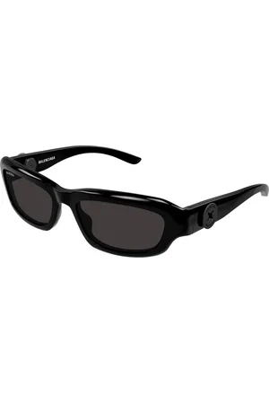 Balenciaga Unisex BB0409S 001 Occhiali da sole Acetato Grigio Squadrata