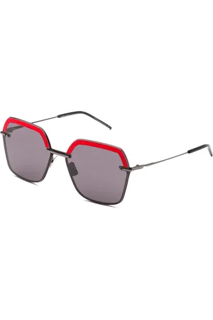 Italia Independent Donna JANICE 0314 V78.000 Occhiali da sole outlet Metallo Grigio Geometrica Normale