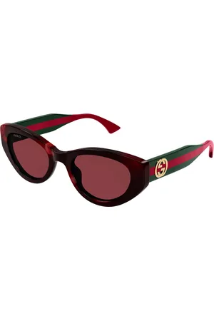 Gucci Donna GG1862S 003 Occhiali da sole Acetato Rosso Cat Eye