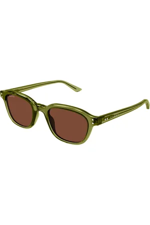 Gucci Uomo GG1892S 004 Occhiali da sole Acetato Marrone Rotonda
