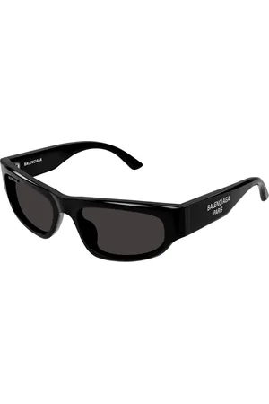 Balenciaga Unisex BB0388S 001 Occhiali da sole Acetato Grigio Squadrata