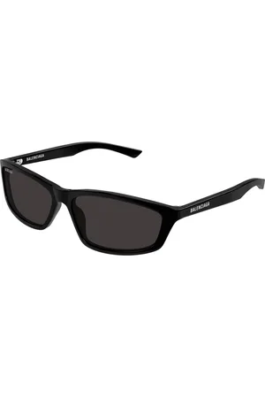 Balenciaga Unisex BB0401S 001 Occhiali da sole Acetato Grigio Squadrata