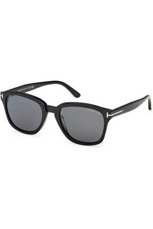 Tom Ford Uomo FT1213 GRAYDON 01D Occhiali da sole Acetato Fumo Squadrata Polarizzata
