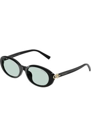 Tiffany & Co. Donna TF4242D 8001D9 Occhiali da sole Acetato Blu Rotonda Normale