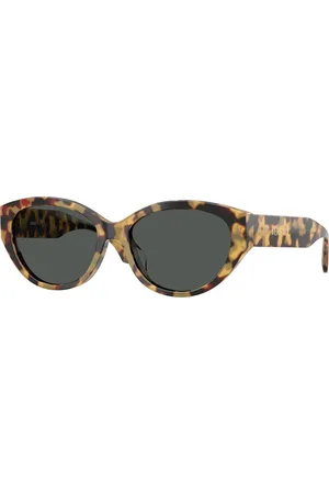 VERSACE Donna VE4495D 777/87 Occhiali da sole Acetato Grigio Rotonda Normale