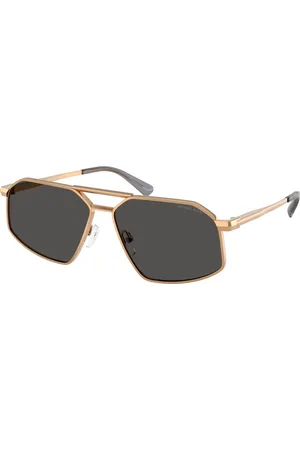 Michael Kors Uomo MK1167 MAR VISTA 189987 Occhiali da sole Metallo Grigio Geometrica Normale