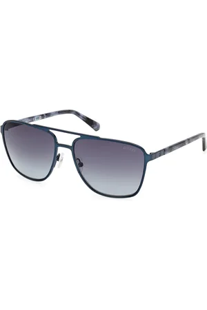 Guess Uomo GU00210 91W Occhiali da sole Metallo Squadrata Normale