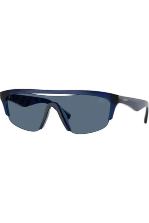 Burberry Uomo BE4460U 411080 Occhiali da sole Iniettato Squadrata Normale