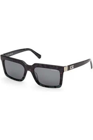 Guess Uomo GU00213 98V Occhiali da sole Acetato Squadrata Normale
