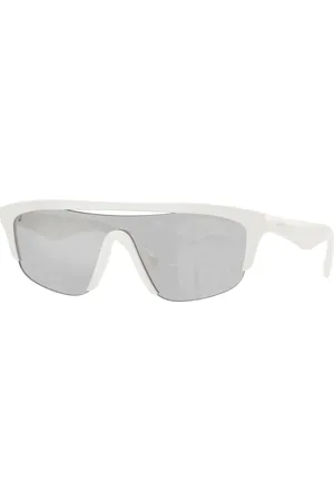 Burberry Uomo BE4460U 417269 Occhiali da sole Iniettato Grigio Squadrata Normale