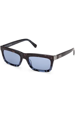 Guess Uomo GU00212 92V Occhiali da sole Acetato Squadrata Normale