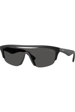 Burberry Uomo BE4460U 346487 Occhiali da sole Iniettato Grigio Squadrata Normale