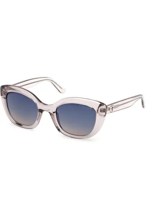 Guess Donna GU00196 20W Occhiali da sole Iniettato Blu Squadrata Normale