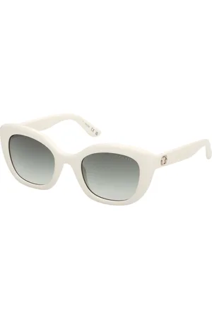 Guess Donna GU00196 21P Occhiali da sole Iniettato Verde Squadrata Normale