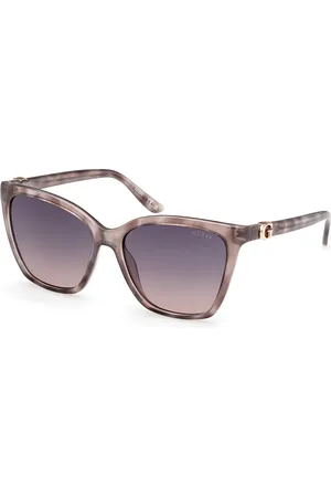Guess Donna GU00191 20B Occhiali da sole Iniettato Fumo Squadrata Normale