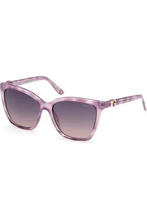 Guess Donna GU00191 80Z Occhiali da sole Iniettato Squadrata Normale