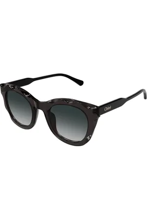 Chloé Donna CH0295S 001 Occhiali da sole Acetato Rotonda