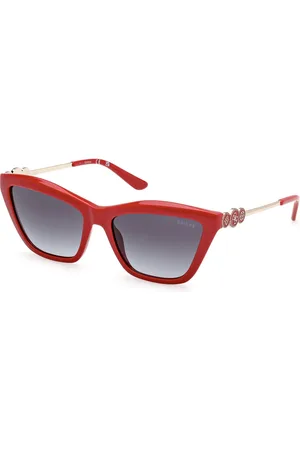 Guess Donna GU00199 66B Occhiali da sole Iniettato Fumo Squadrata Normale