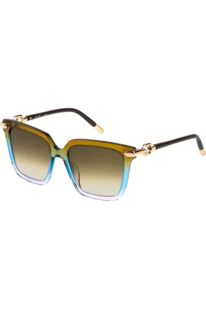 Furla Donna SFU713 0C44 Occhiali da sole Acetato Marrone Squadrata Normale Sfumato