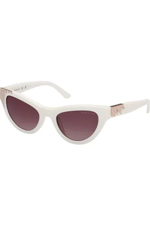 Guess Donna GM00025 21F Occhiali da sole Acetato Marrone Cat Eye Normale