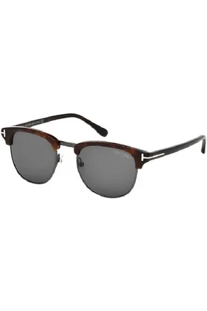 Tom Ford Uomo FT0248 HENRY 52A Occhiali da sole Acetato Fumo Squadrata Normale