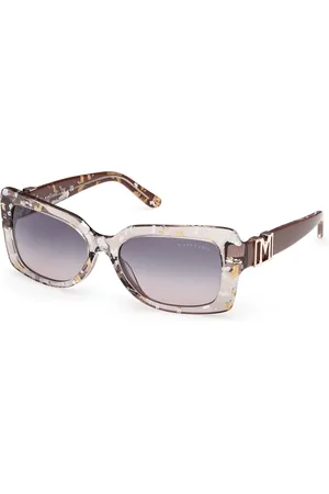 Guess Donna GM00018 50B Occhiali da sole Acetato Squadrata Normale