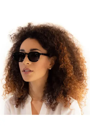 XLAB Unisex GALAPAGOS Occhiali da sole Acetato Azzurro Pantos Polarizzata