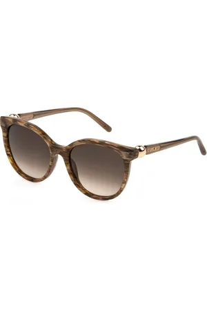 Furla Donna SFU887 06YH Occhiali da sole Acetato Pantos Normale Sfumato