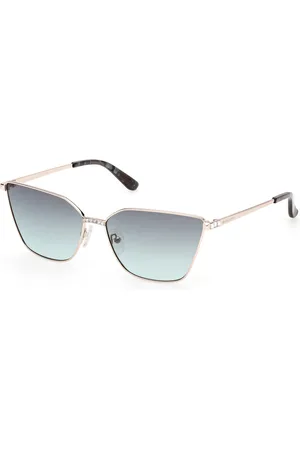 Guess Donna GM00023 32B Occhiali da sole Metallo Fumo Cat Eye Normale