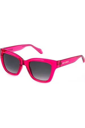 Roberto Cavalli Donna SJC148 0AFD Occhiali da sole Iniettato Fumo Squadrata Normale Sfumato