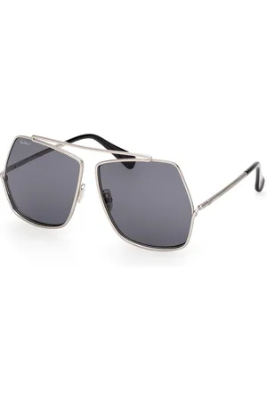 Max Mara Donna MM0006 ELSA 17A Occhiali da sole Metallo Geometrica Normale