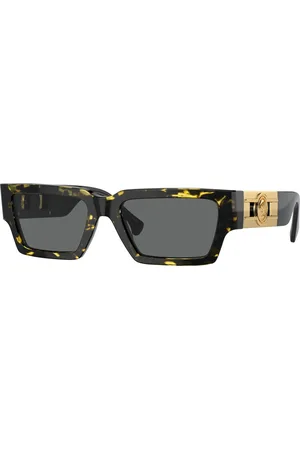 VERSACE Unisex VE4459 542887 Occhiali da sole Acetato Grigio Squadrata Normale