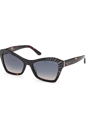 Guess Donna GM00020 52W Occhiali da sole Acetato Geometrica Normale